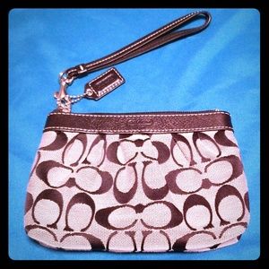 Coach wristlet